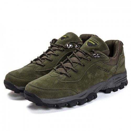 22 Men's Mountaineering Outdoor Sports Shoes Handmade Lace Up Sneaker