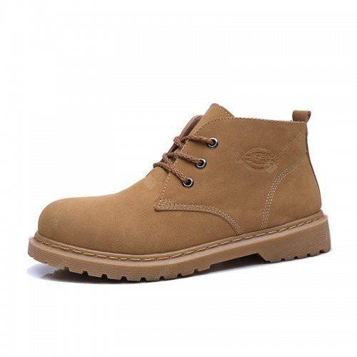 22 Autumn and Winter Men High Shoes Thick Platform Tooling Boot