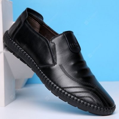 22 Autumn Winter Men's Casual Lace Shoes Male Leather Shoes