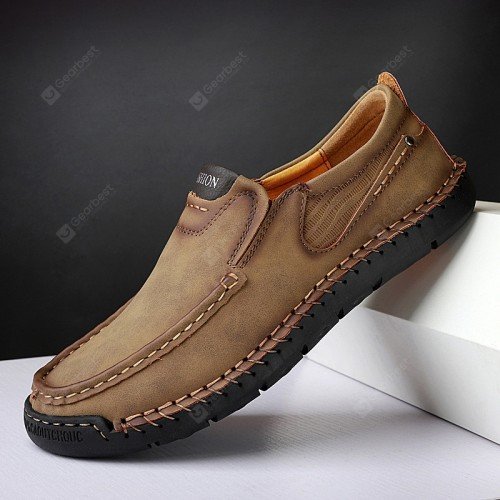 22 Men's Casual Fashion Printed Suede Shoes