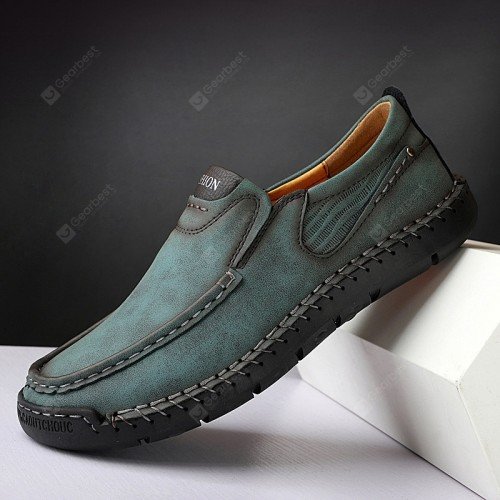 22 Men's Casual Fashion Printed Suede Shoes