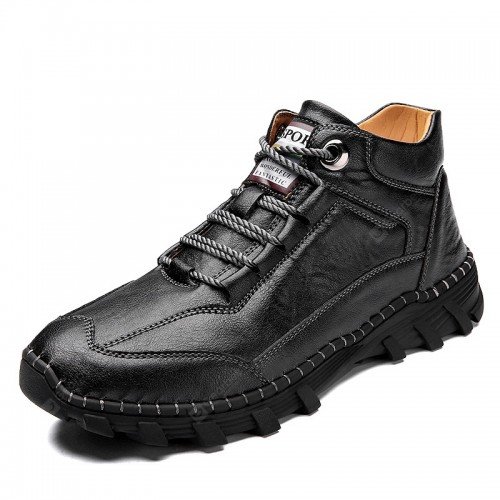 22 Autumn and Winter High Top Boots Large Size Outdoor Casual Tooling Shoes Fashion All-match for Men