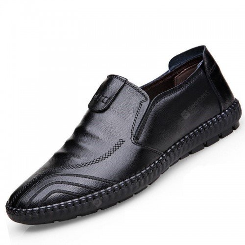 22 Autumn Winter Men's Casual Lace Shoes Male Leather Shoes