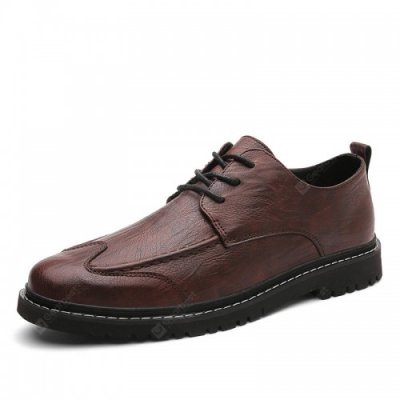 22 Microfiber Leather Men's Fashion Shoes Catwalk Business Dress Shoes