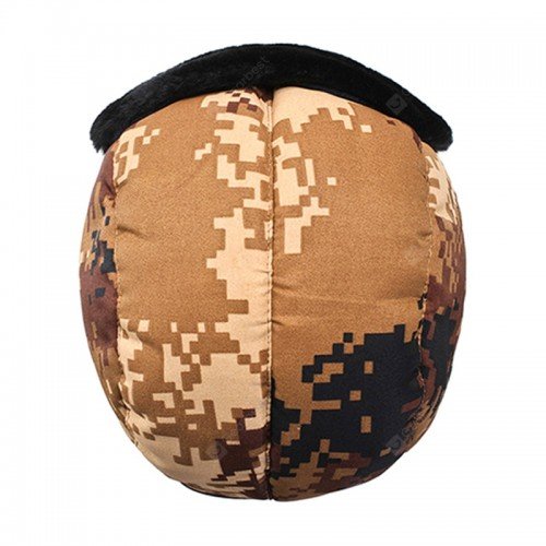 22 Men Camouflage Thick Ear Protective Bomber Hat Stylish Warm Cap