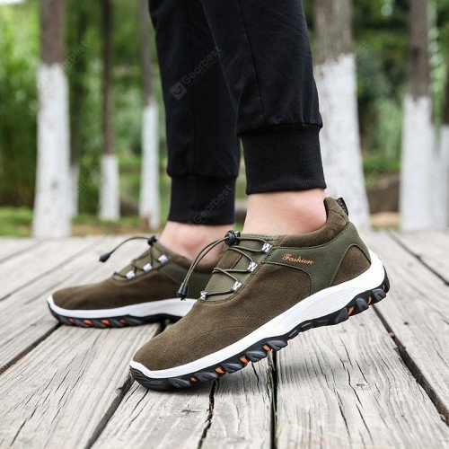 22 Men's Casual Shoes Large Size Breathable Outdoor Sports Shoes Leisure Shoes Non-slip Wear-resistant