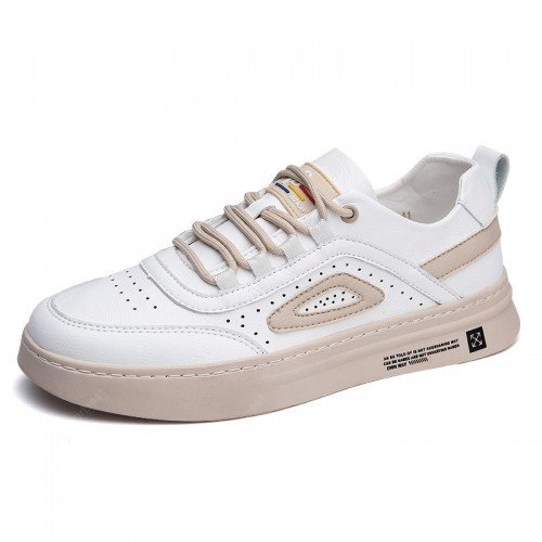 22 Korean Youth Casual Walking Shoes Men's Handmade Flat White Shoes