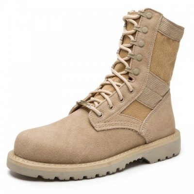 22 Men's Tooling Boots Waterproof Desert Mid-high British Shoes
